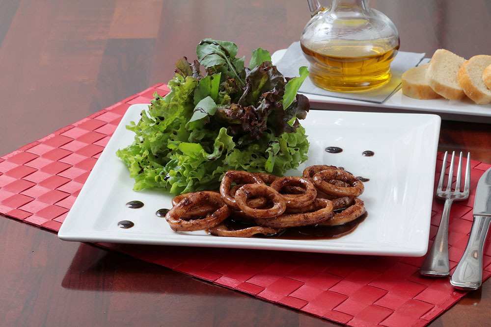 Insalata Verdi con Sepia 